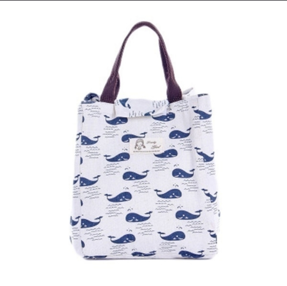 π¦HPπ¦Cute cartoon Blue Whale lunch bag - Picture 2 of 5